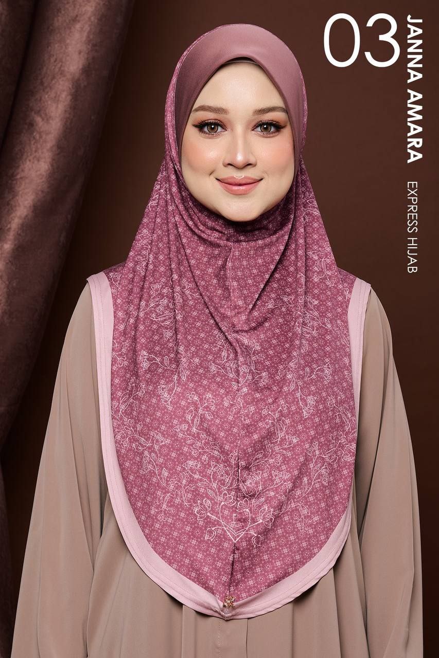 (Preorder) Janna Amara Express Hijab