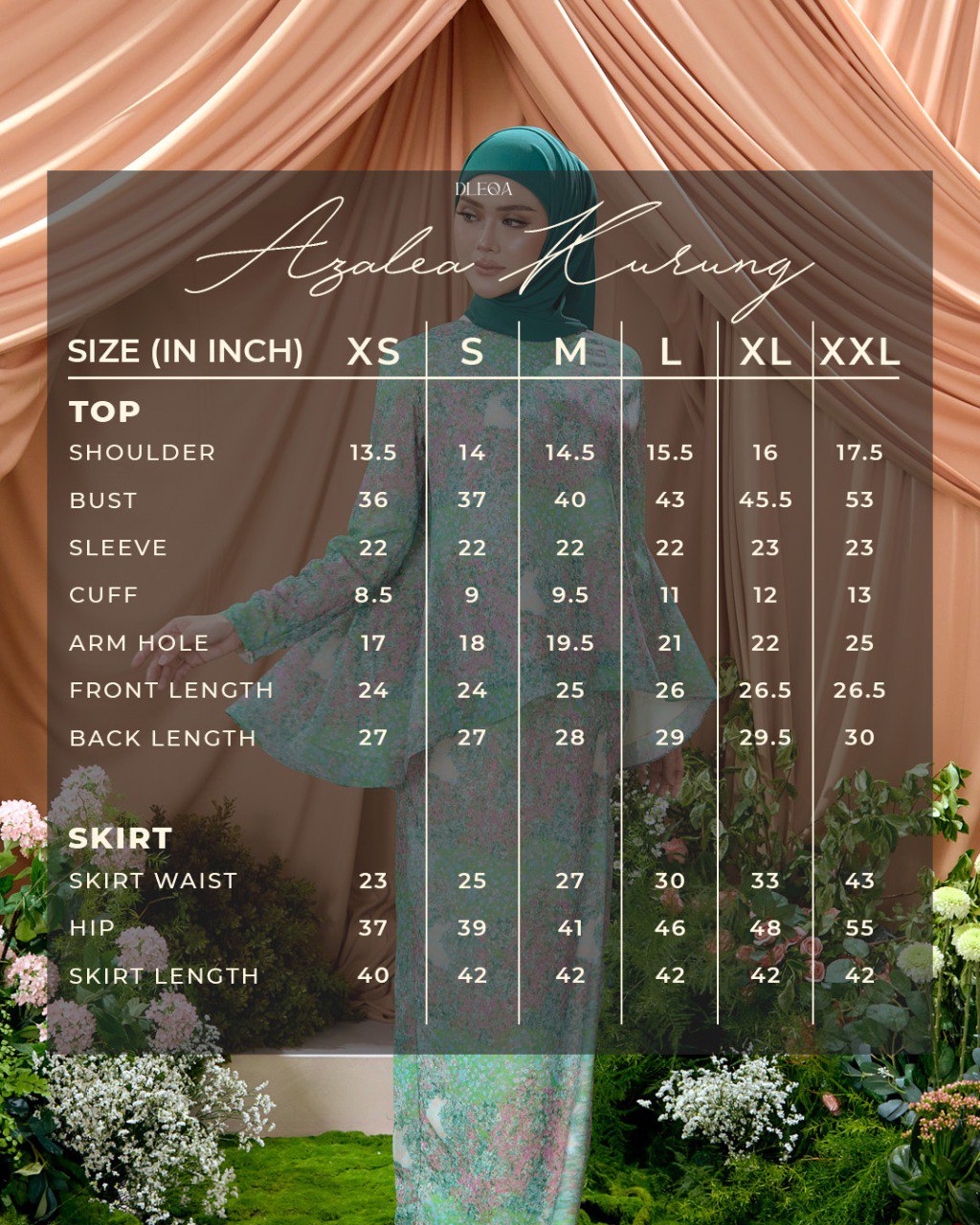 Kurung Azalea (Preorder)