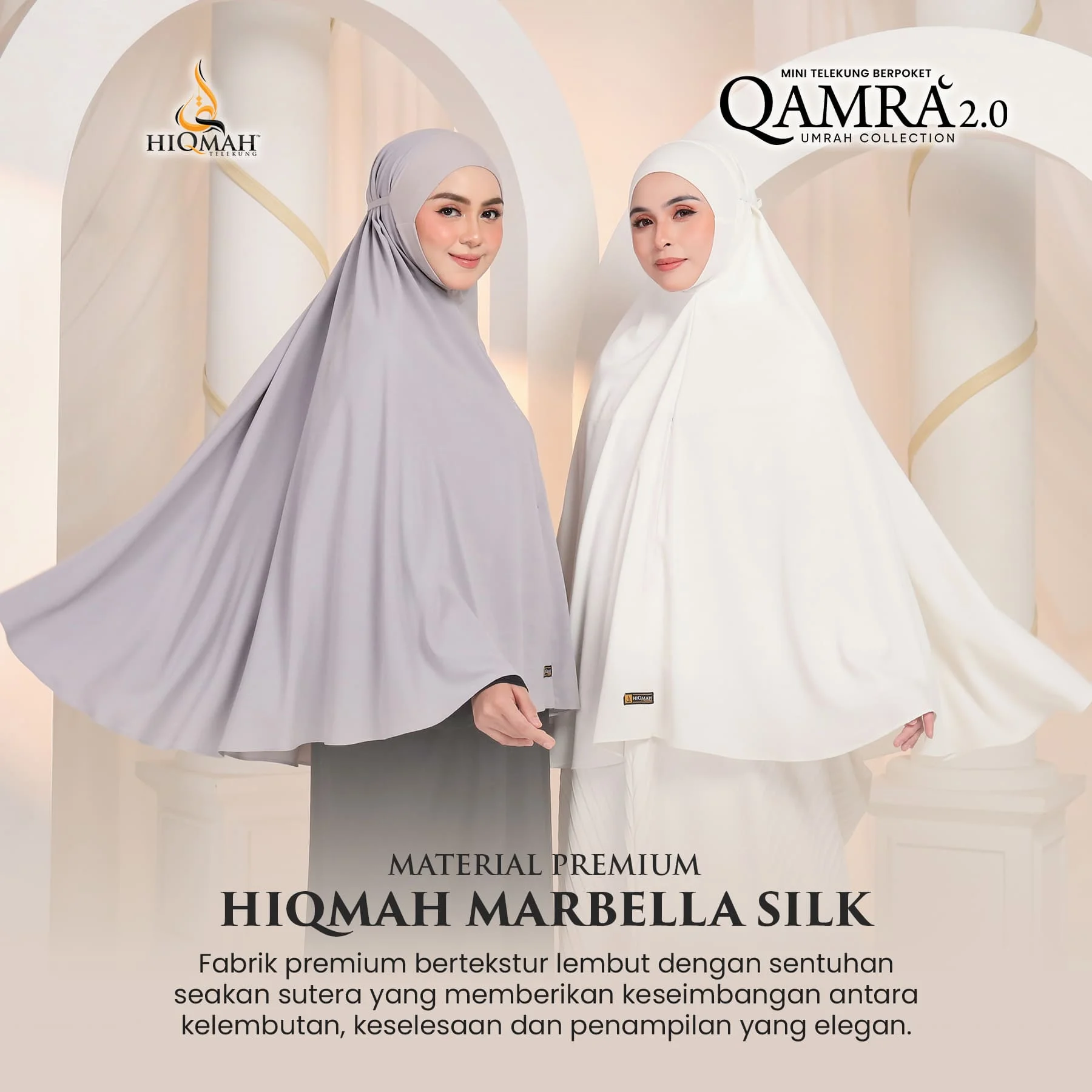 (Preorder) Qamra 2.0 Mini Telekung