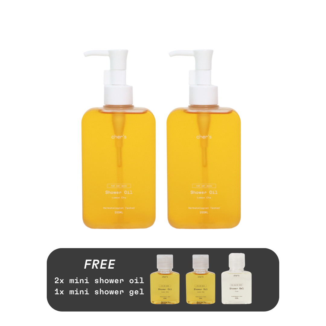 Buy TWO Shower Oil (Lemon Cha)