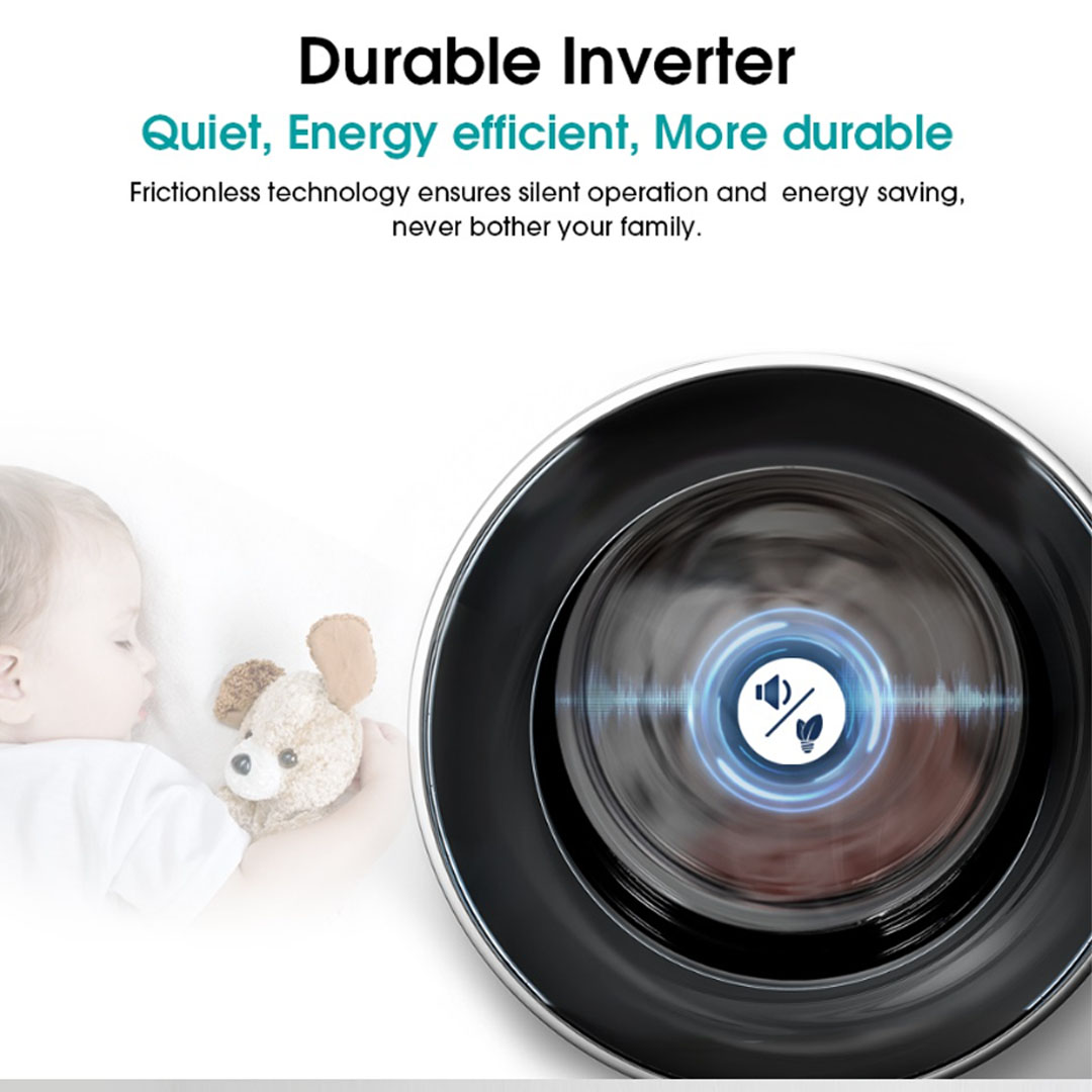 HISENSE 10.5KG Front Load Pure Jet Inverter Washing Machine WFQY1114VJMT | Durable Inverter | Allergy Steam | Drum Clean | Pause & Add | Washing Machine with 2 Years Warranty