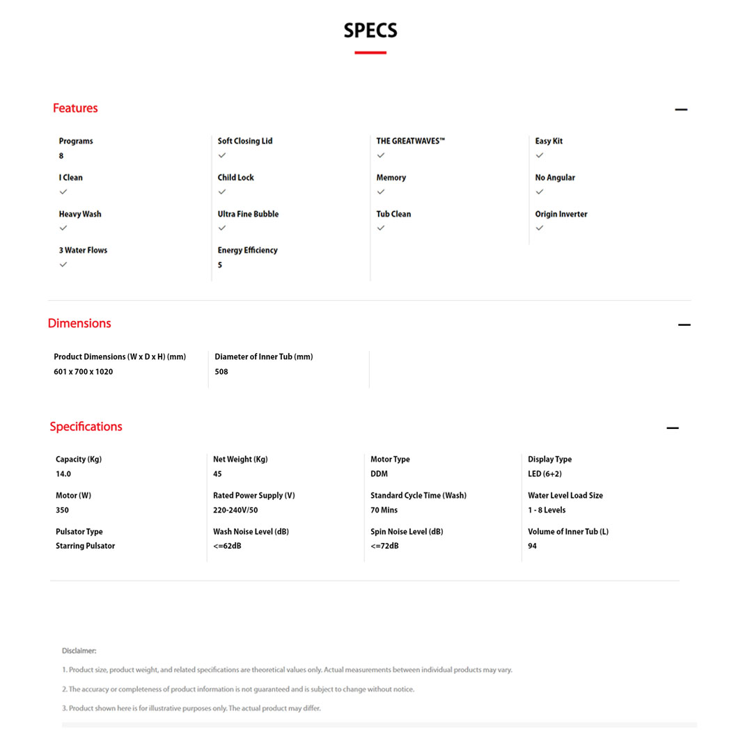 Toshiba 14KG Top Loading DD Washer AW-DUM1500LM(SG) | Ultra Fine Bubble | THE GREATWAVES | I Clean | Easy Kit | Multi Programs | No Angular Design | Soft Close Lid | DD Washer with 2 Year Warranty