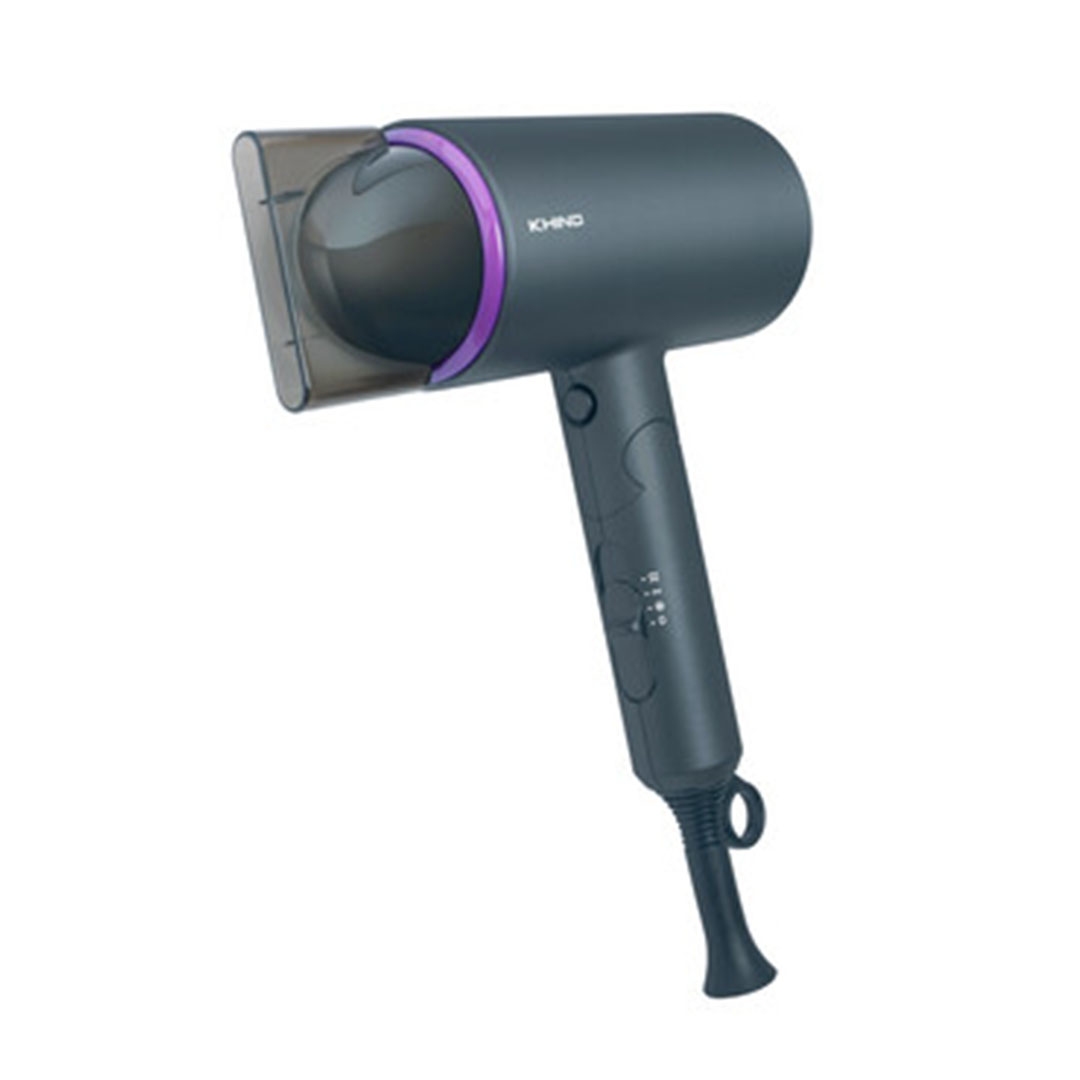 KHIND 1400W Hair Dryer HD1400 | Super Lightweight Design | 3 Gears of Heat/Speed Settings & Cool Shot Button | 1.8 Meter Cable Length Exposed | Hair Dryer with 1 Year Warranty