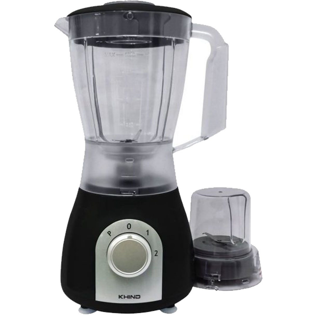 KHIND 1L Blender BL1016 | With Safety Device for Safe Blending Protection | Stainless Steel Cutting Blade | With Multipurpose Grinder | 2 Selection Speeds with Pulse Function | Blender with 2 Years Warranty