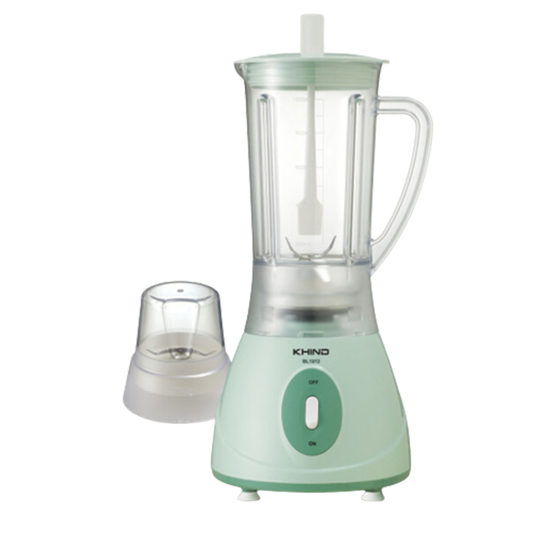 KHIND 1L Blender BL1012 | Micro Switch Protection | Thermal Fuse Protection | Multi-Purpose Mill Cup | Blender with 2 Years Warranty
