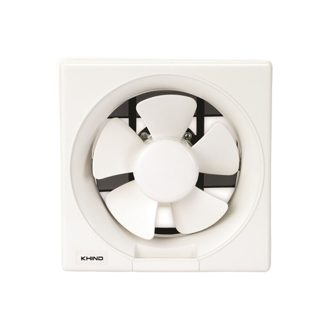 KHIND 8" Exhaust Fan EF8001 | Built-in Safety Thermal Fuse | Back-Flow Louvres | Built-in Oil Receptable-Detachable For Cleaning | Exhaust Fan with 1 Year General Warranty & 3 Years Motor Warranty