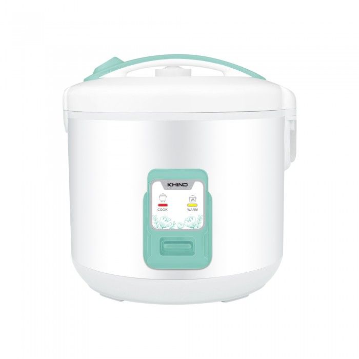 KHIND 1.8L Rice Cooker RCJ188 | Non-stick Honeycomb Inner Pot | Enhanced Durability with Micro Switch | Cook & Keep Warm Indicator | Rice Cooker with 2 Years Warranty