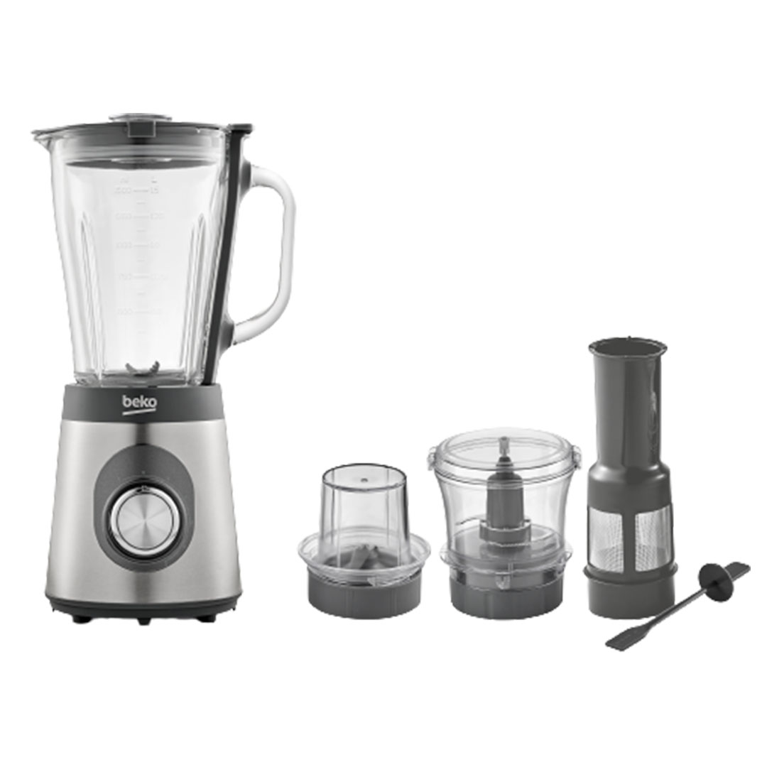 Beko 1.5L Blender TBN30848 X | Ice-crushing | AntiSlip Feet | Adjustable Speed Settings | Pulse Function | Blender with 2 Years Warranty