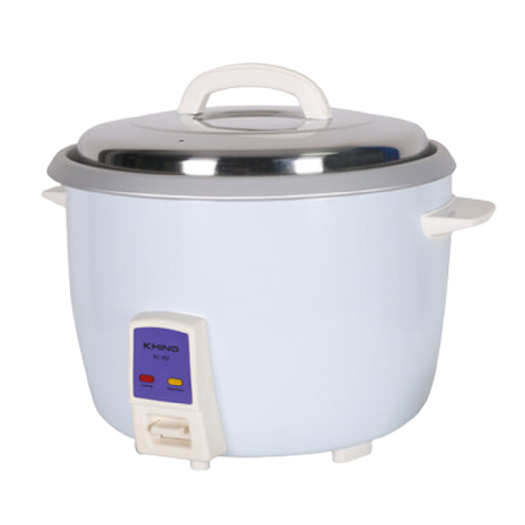 KHIND 3.6L Rice Cooker RC360 | Thermal Fuse Protection to Prevent Overheating | Auto Keep Warm Function | Aluminium Inner Pot | Cool Touch Handle | Rice Cooker with 1 Year Warranty