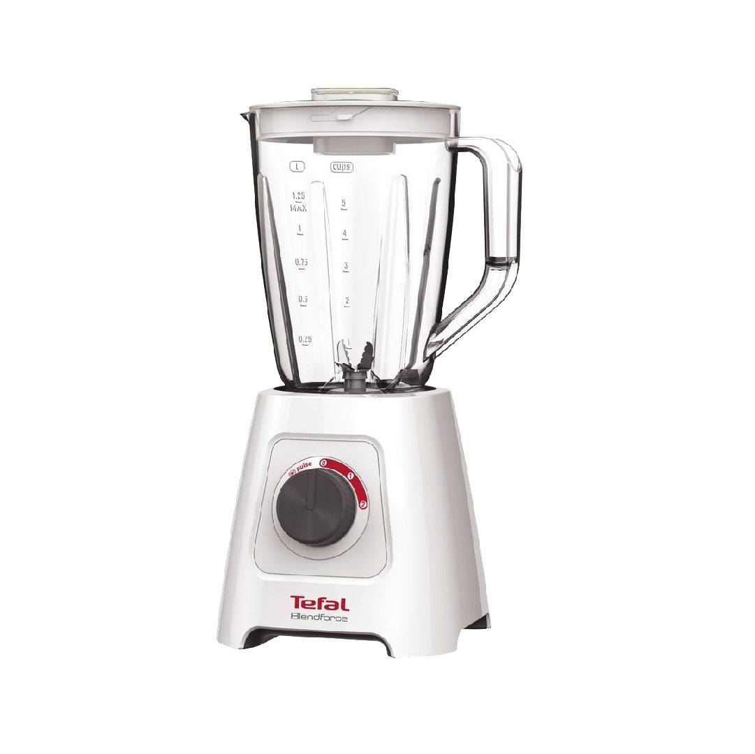 Tefal 2L Blendforce 2 Blender with Grinder Chopper BL4291 | 600W | Powelix Technology | Smart Lock | Cord Storage | Blender with 2 Year Warranty