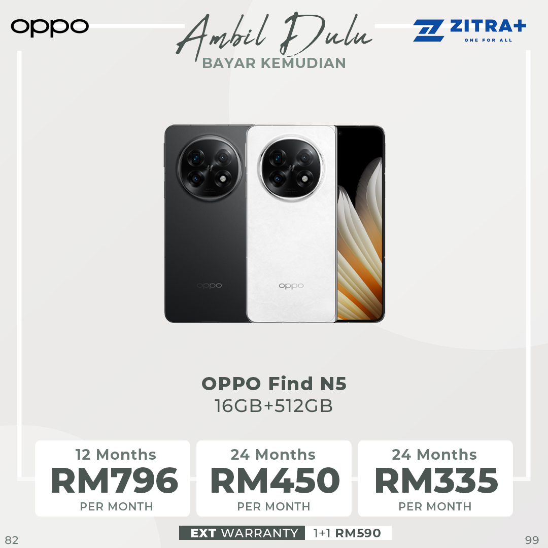 OPPO Find N5 16GB+512GB |  8.12 inches, Foldable LTPO OLED | 50MP Main Camera |  Qualcomm SM8750-3-AB Snapdragon 8 Elite (3 nm) | Si/C Li-Ion 5600 mAh