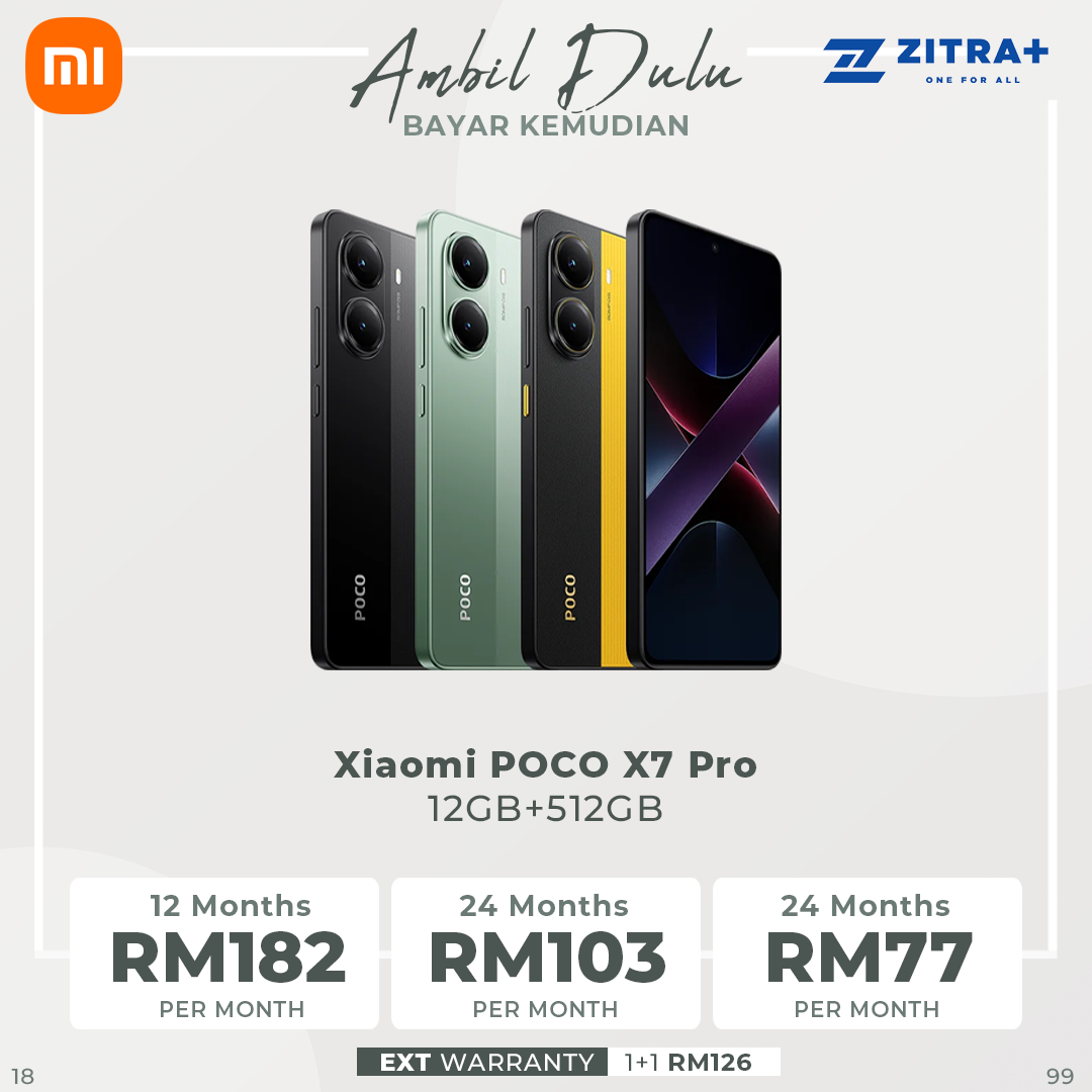 Xiaomi POCO X7 Pro | 6.67 inches, AMOLED | 50MP Main Camera | Mediatek Dimensity 8400 Ultra (4 nm) | Li-Po 6000 mAh