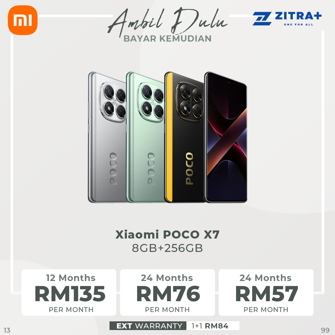 Xiaomi POCO X7 | 6.67 inches, AMOLED | 50MP Main Camera | Mediatek Dimensity 7300 Ultra (4 nm) | Li-Po 5110 mAh