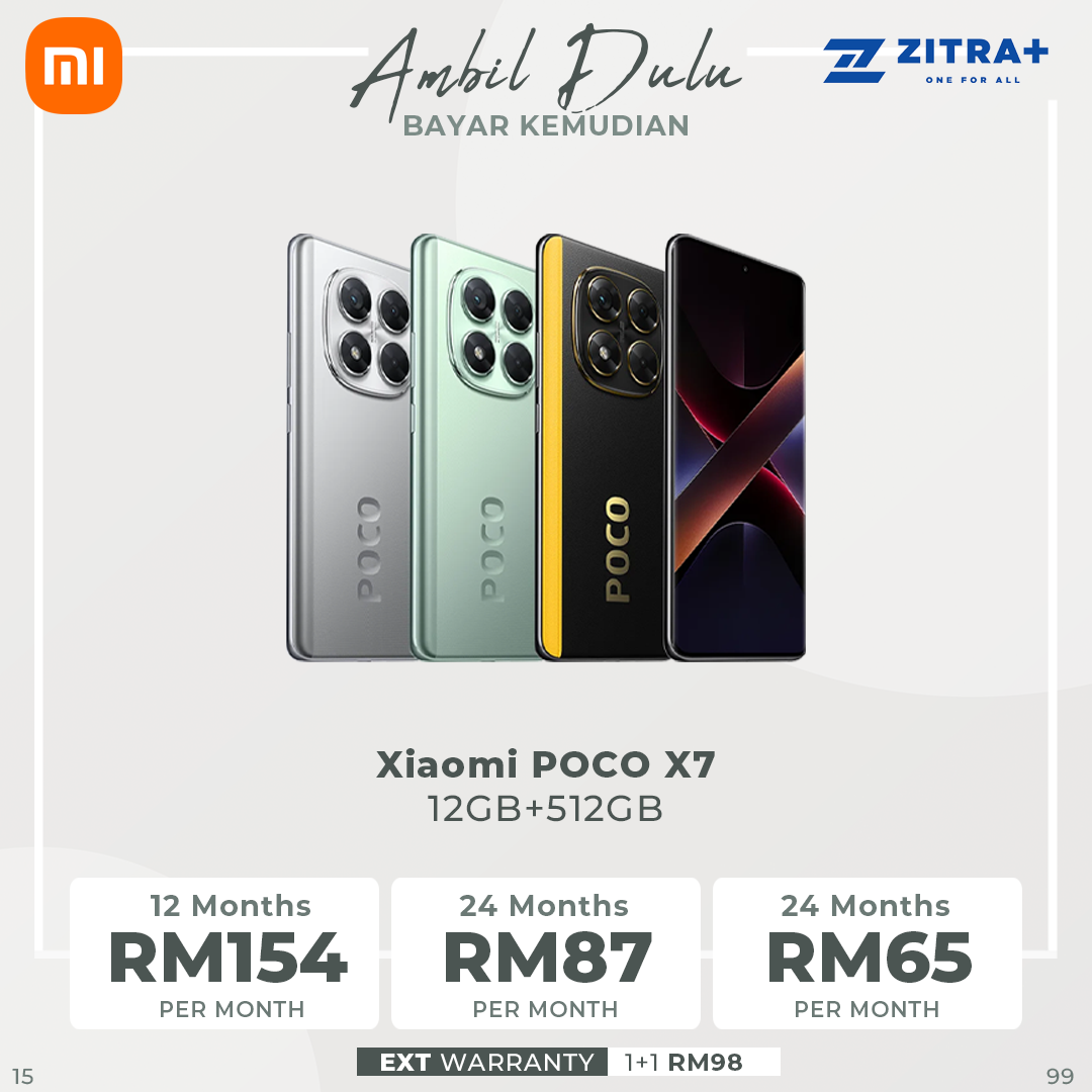 Xiaomi POCO X7 | 6.67 inches, AMOLED | 50MP Main Camera | Mediatek Dimensity 7300 Ultra (4 nm) | Li-Po 5110 mAh