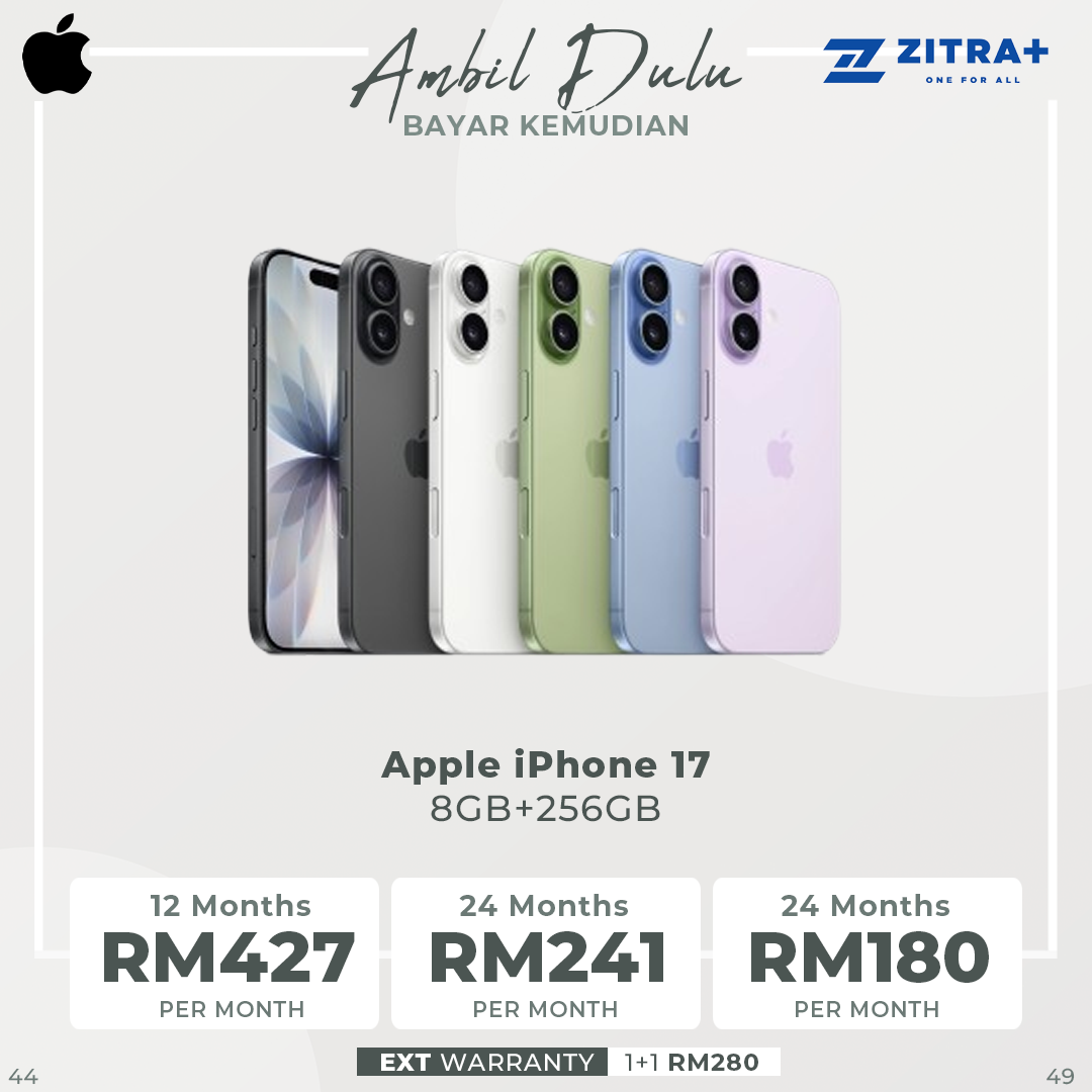 Apple iPhone 17 | A19 chip | 48MP Dual Fusion camera system | Super Retina XDR display | Ceramic Shield 2 front