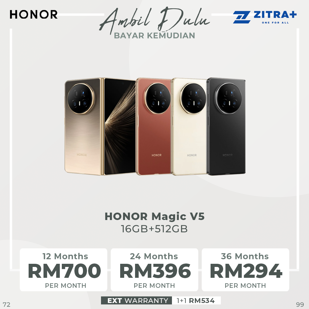 HONOR Magic V5 | 5,820mAh Silicon-Carbon Battery | AI-Powered Features | Falcon Camera System | Snapdragon 8 Elite