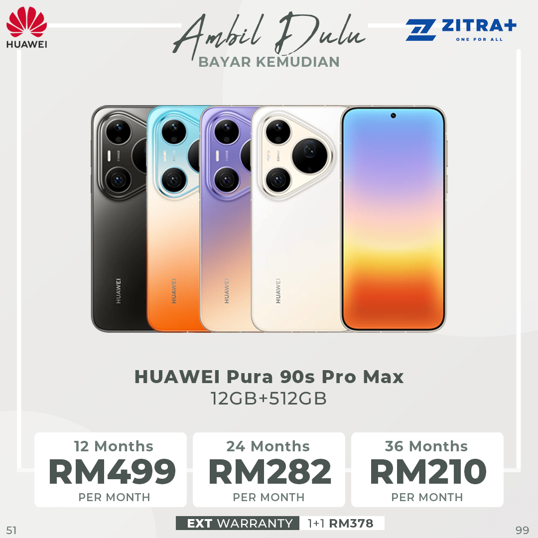 HUAWEI Pura 90s Pro Max 12GB+512GB | 6.9 inch | 50MP Rear Camera | Kirin 9030S (5 nm) | Dual SIM | Li-Po 6000mAh, 100W Fast charging