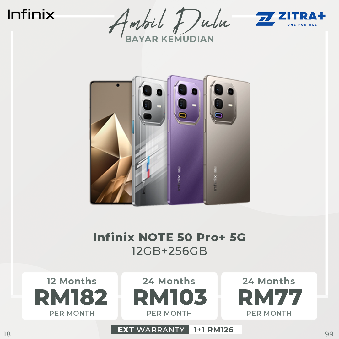 Infinix NOTE 50 Pro+ 5G | 100X Periscope Camera | MediaTek D8350 Ultimate 5.5G | 100W All-Round FastCharge3.0 | 144Hz 6.78" AMOLED