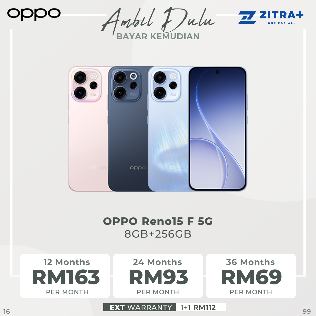 OPPO Reno15 F 5G 8GB+256GB / 12GB+256GB | 6.57 inch | 50MP Rear Camera | Qualcomm SM6450 Snapdragon 6 Gen 1 (4 nm) | Android 16, ColorOS 16 | Li-Po 7000 mAh, 80W wired