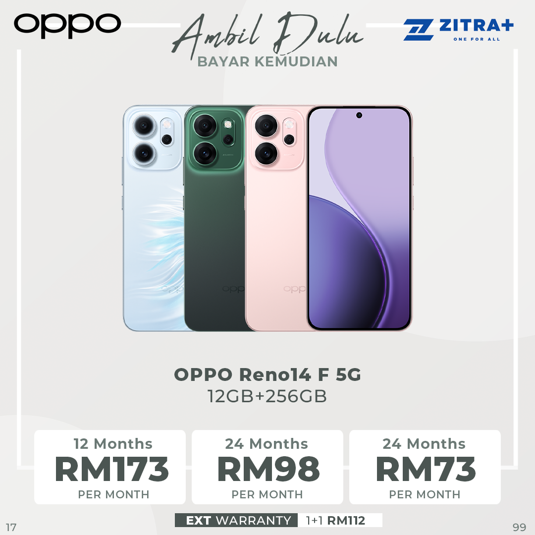 OPPO Reno14 5G | AI Flash Photography | AI Editor 2.0 | 6000mAh Large Battery | 45W SUPERVOOC Flash Charge