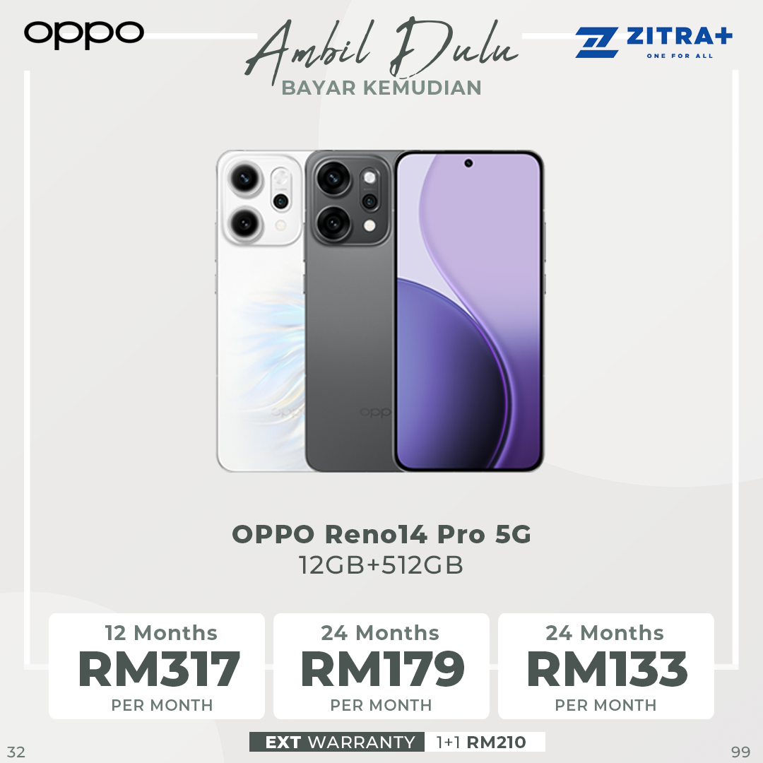 OPPO Reno14 Pro 5G | Al-Enhanced 4K HDR Video | 6200mAh Large Battery 80W SUPERVOOCTM | 50MP 3.5xTelephoto | 50MP Ultra-Wide Camera