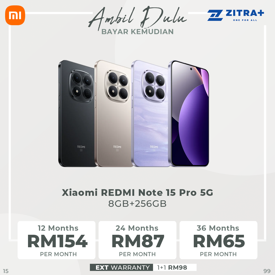 Xiaomi REDMI Note 15 Pro 5G 8GB+256GB/8GB+512GB | 6.83", AMOLED | 200MP Rear Camera | Mediatek Dimensity 7400 Ultra (4 nm) | Android 15, HyperOS 2 | Li-Po 6580mAh