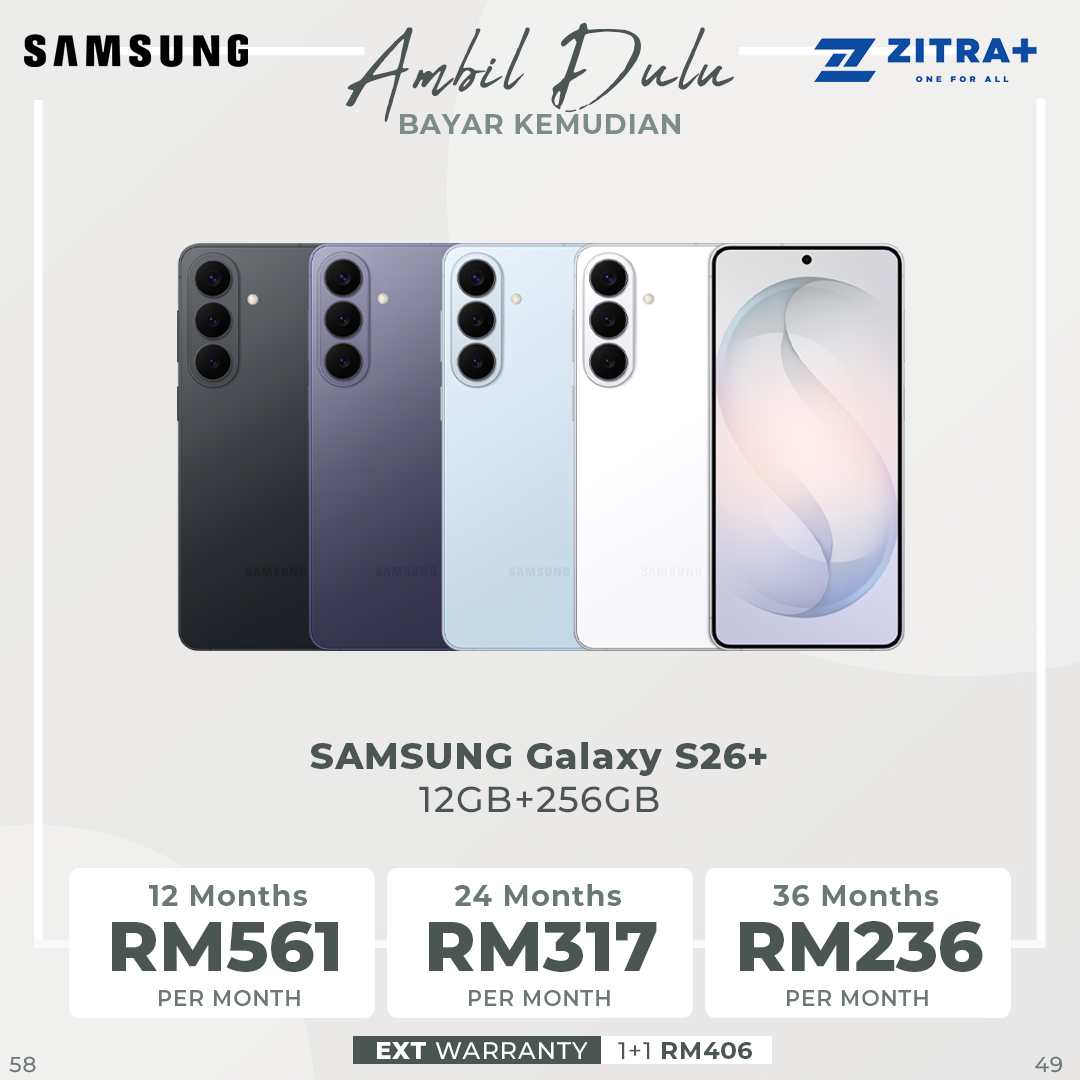 SAMSUNG Galaxy S26+ 12GB+256GB/12GB+512GB | 6.7 inches, Dynamic LTPO AMOLED 2X | 50MP Rear Camera | Exynos 2600 (2 nm) | Dual SIM | Li-Ion 4900 mAh, 45W wired
