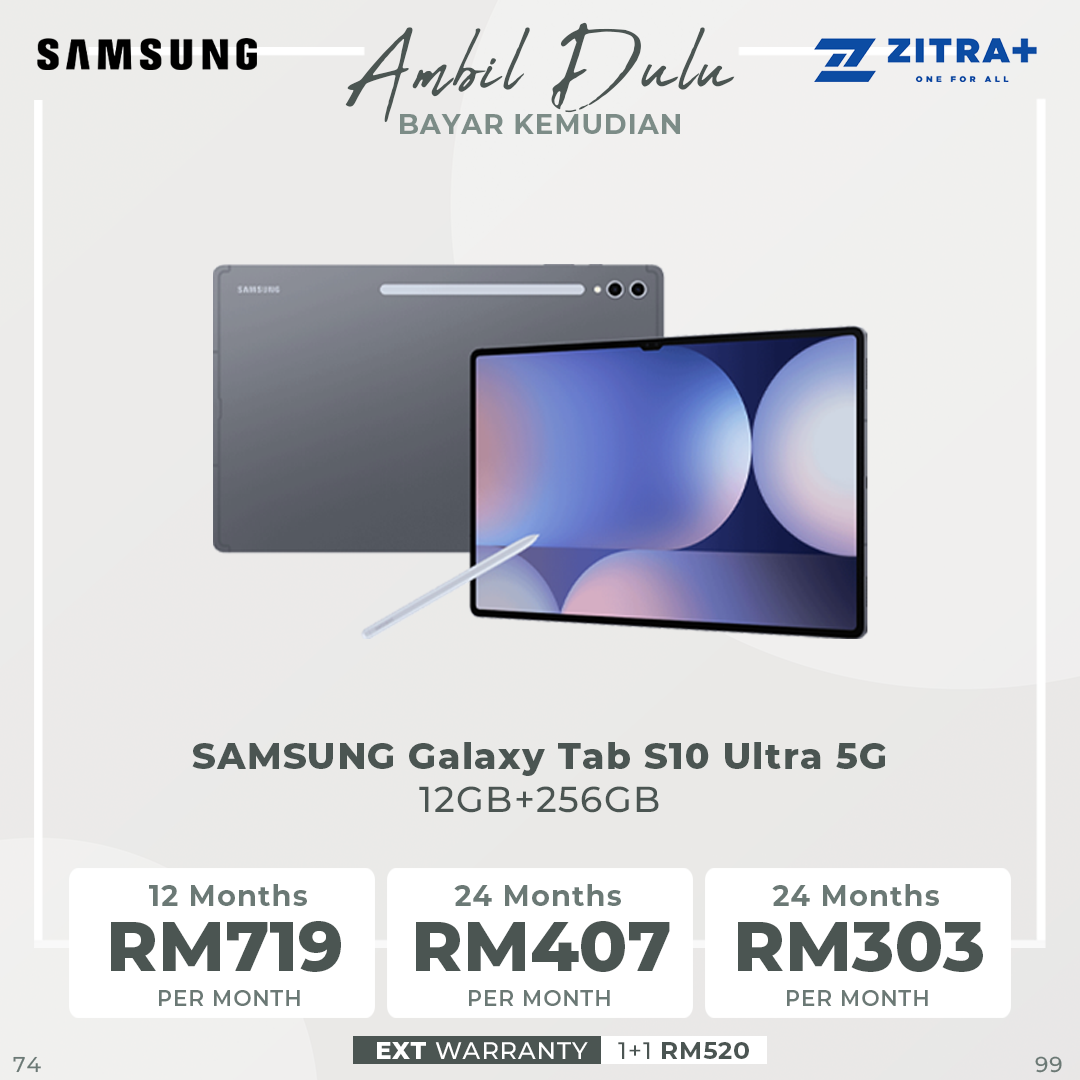 SAMSUNG Galaxy Tab S10 Ultra 5G | 11200mAh Battery | Mediatek Dimensity 9300+ |  Dynamic AMOLED 2X