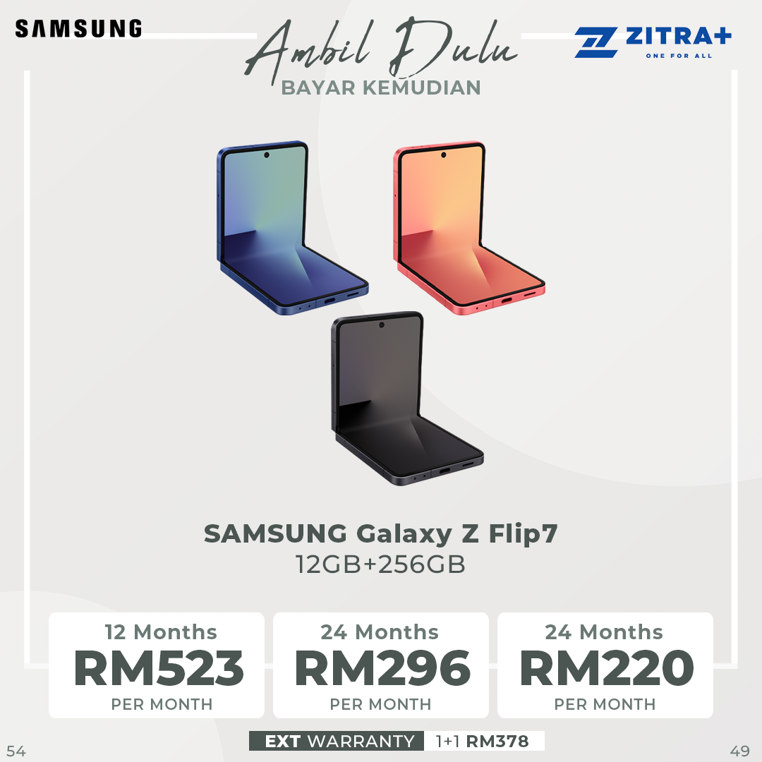 SAMSUNG Galaxy Z Flip7 | Our Largest FlexWindow | 50 MP Selfie Camera | Galaxy AI