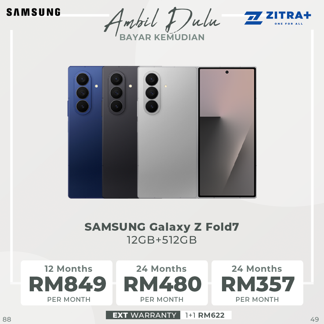 SAMSUNG Galaxy Z Fold7 | 200 MP Ultra Camera | Snapdragon 8 Elite | 8" Foldable Dynamic LTPO AMOLED 2X Display