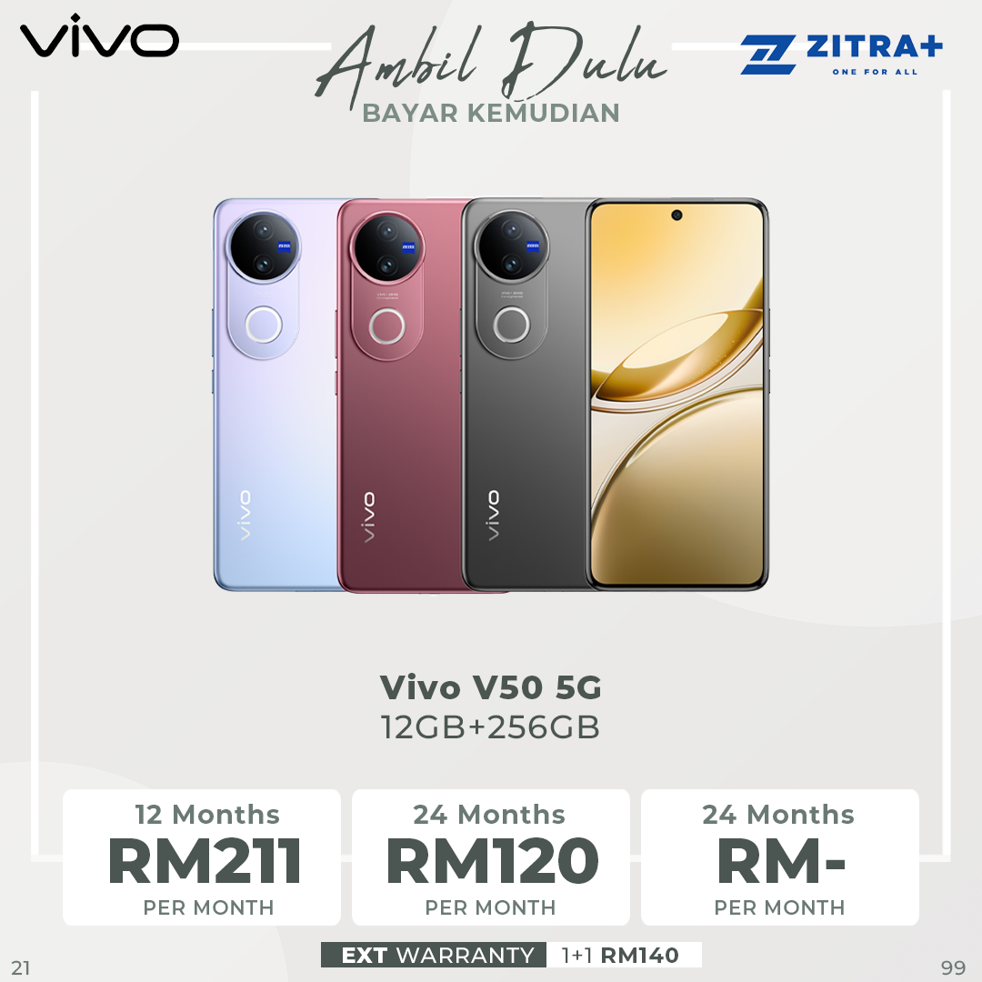 vivo V50 5G 8GB+256GB/12GB+256GB/12GB+512GB | 6.77 inches, AMOLED | Qualcomm SM7550-AB Snapdragon 7 Gen 3 (4 nm) | Li-Po 6000 mAh, 90W Flashcharge