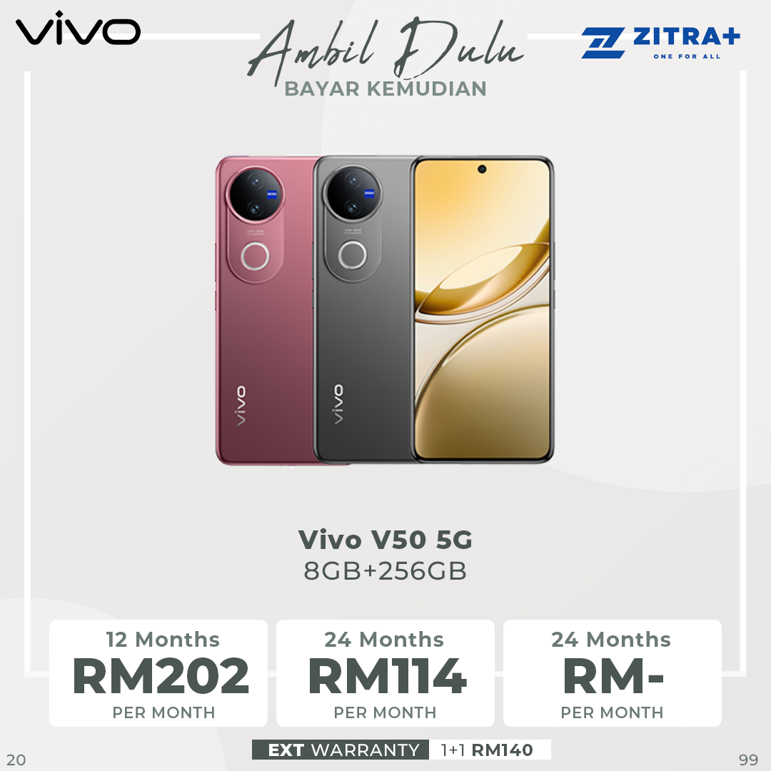vivo V50 5G 8GB+256GB/12GB+256GB/12GB+512GB | 6.77 inches, AMOLED | Qualcomm SM7550-AB Snapdragon 7 Gen 3 (4 nm) | Li-Po 6000 mAh, 90W Flashcharge