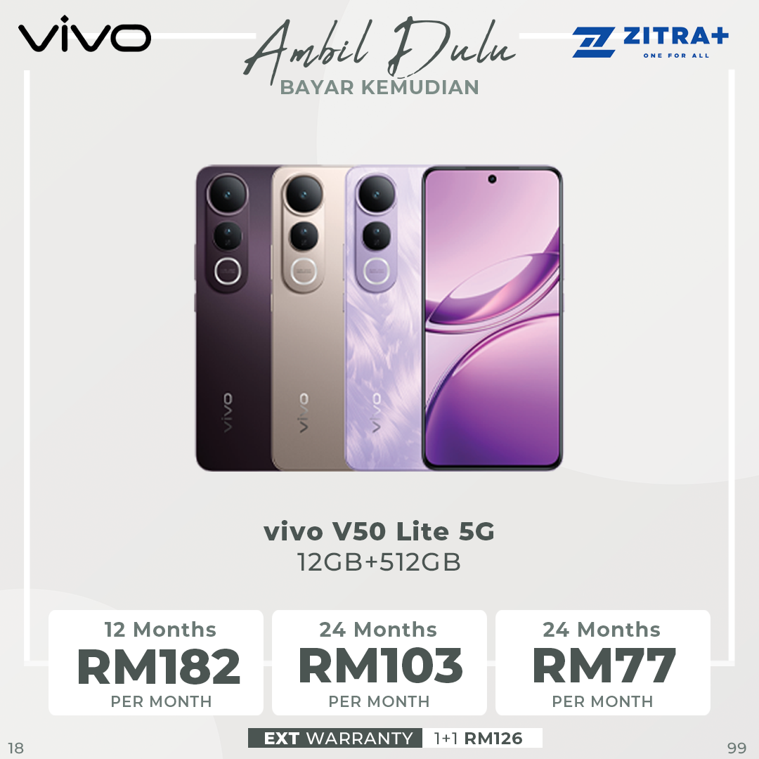 vivo V50 Lite 5G | BlueVolt Battery So Pro | 50 MP Sony Ultra-High Sensitivity Camera | Powerful Ai Function | 6500 mAh, 90W Fast Charge