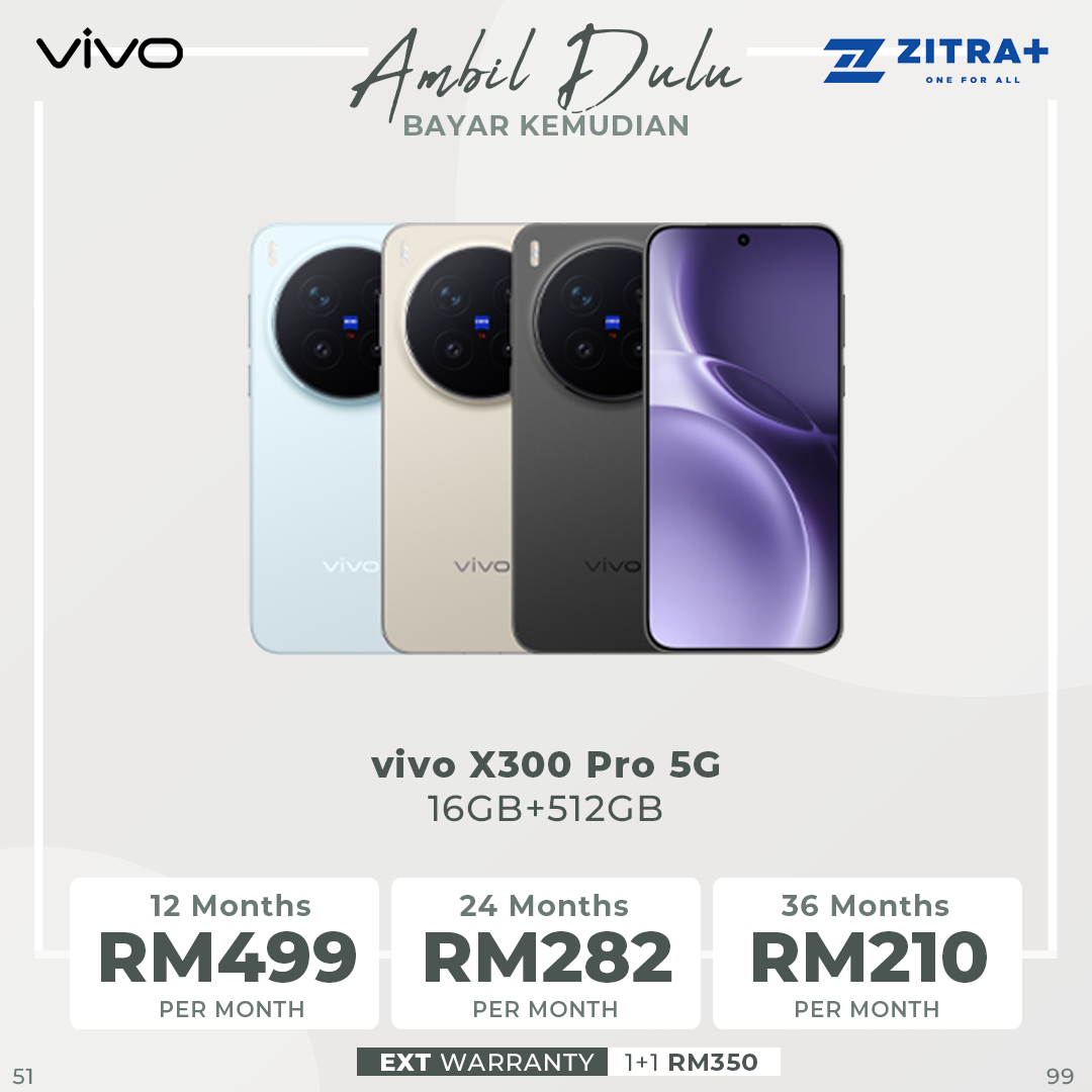 vivo X300 Pro 5G | 200MP ZEISS APO Telephoto Camera | 6510mAh BlueVolt Battery | Dimensity 9500 | 90W FlashCharge | IP68&69 Dust & Water Resistance