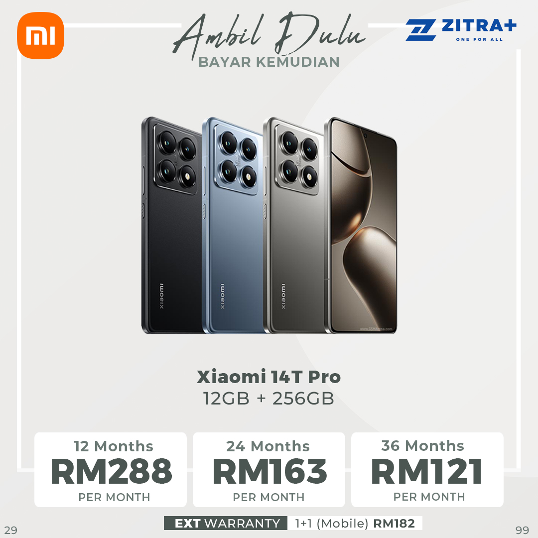 Xiaomi 14T Pro 12GB+256GB/512GB/1TB | 6.67" Screen | Dual SIM | Leica Lens | Android 14, HyperOS