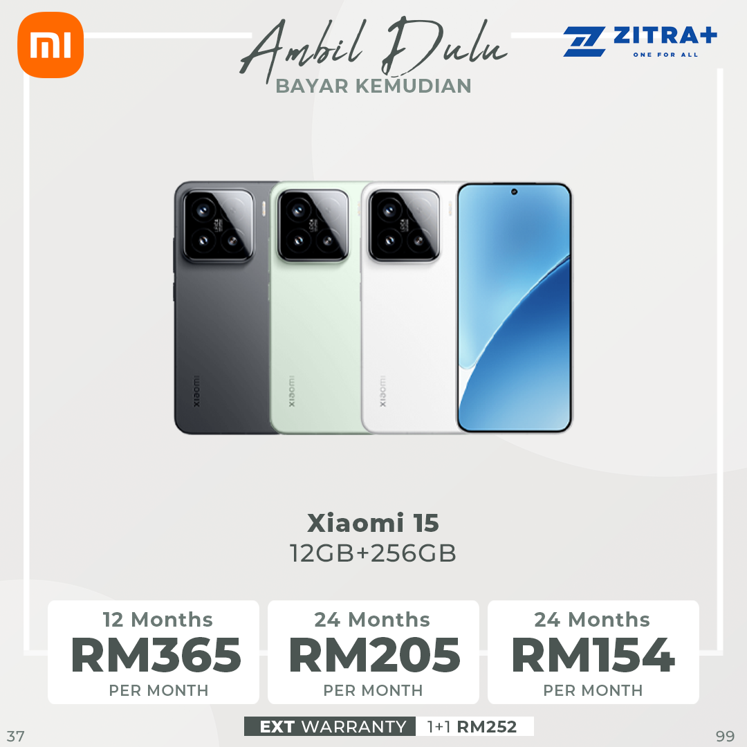 Xiaomi 15 12GB+256GB/ 12GB+512GB | Qualcomm SM8750-AB Snapdragon 8 Elite (3 nm) | 6.36 inches, LTPO AMOLED | 50MP Camera | Li-Po 5240 mAh, 90W HyperCharge