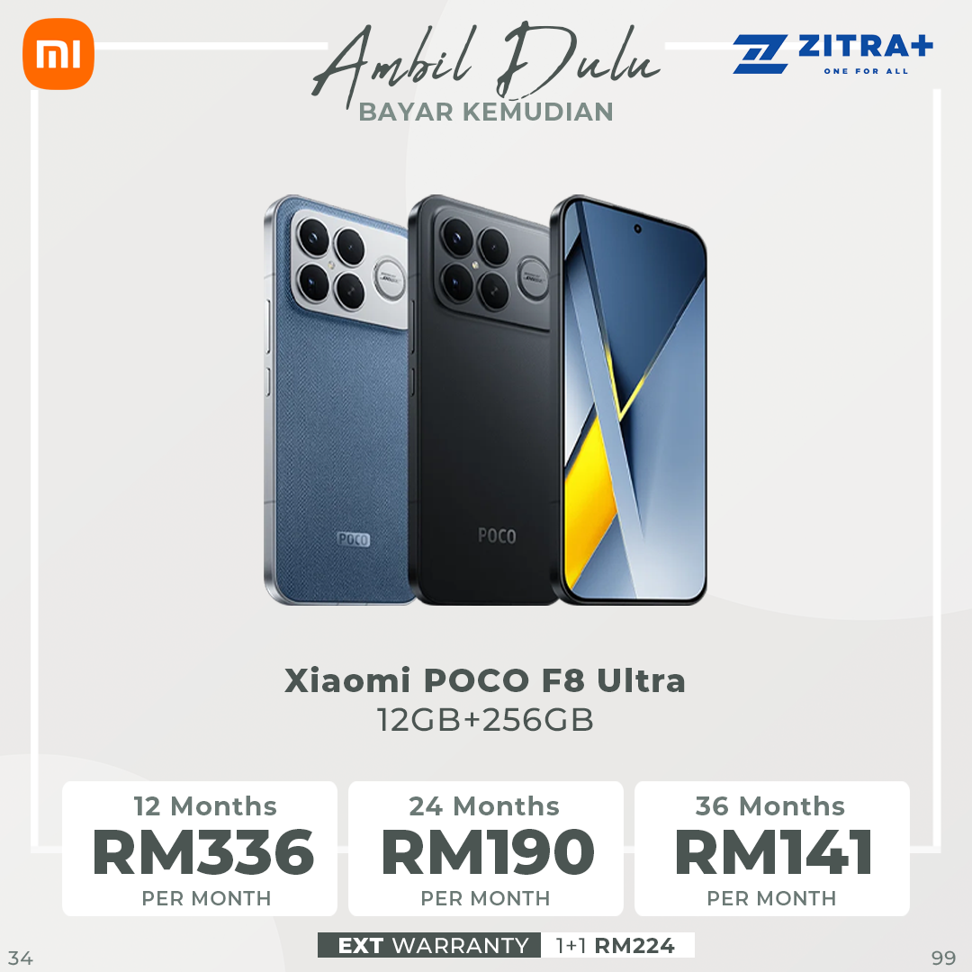 Xiaomi POCO F8 Ultra | 6500mAh battery | Snapdragon® 8 Elite Gen 5 | 50MP Light Fusion 950 with OIS | 6.9" 120Hz POCO HyperRGB AMOLED