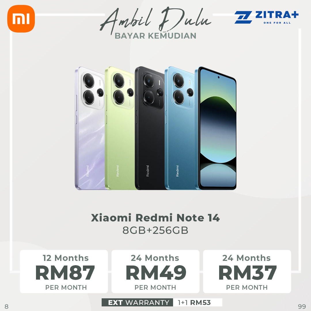 Xiaomi Redmi Note 14 | MediaTek Helio G99-Ultra | 120Hz Eye-Care Display | 108MP AI Camera System