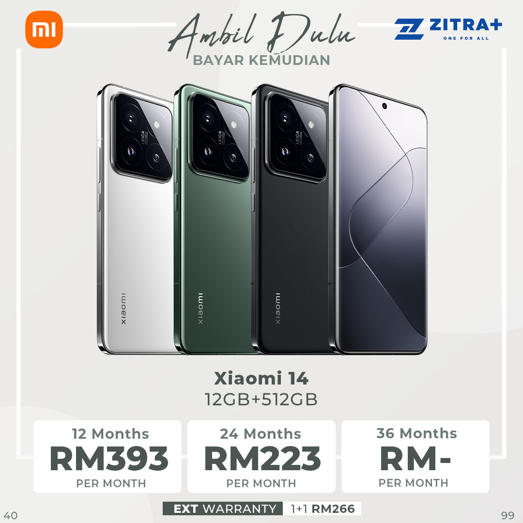 Xiaomi 14 12GB+512GB | Ultra-large Image Sensor | Supports Dolby Vision® Shooting | Leading Imagery | Compact Size | Smartphone with 1 Year Warranty