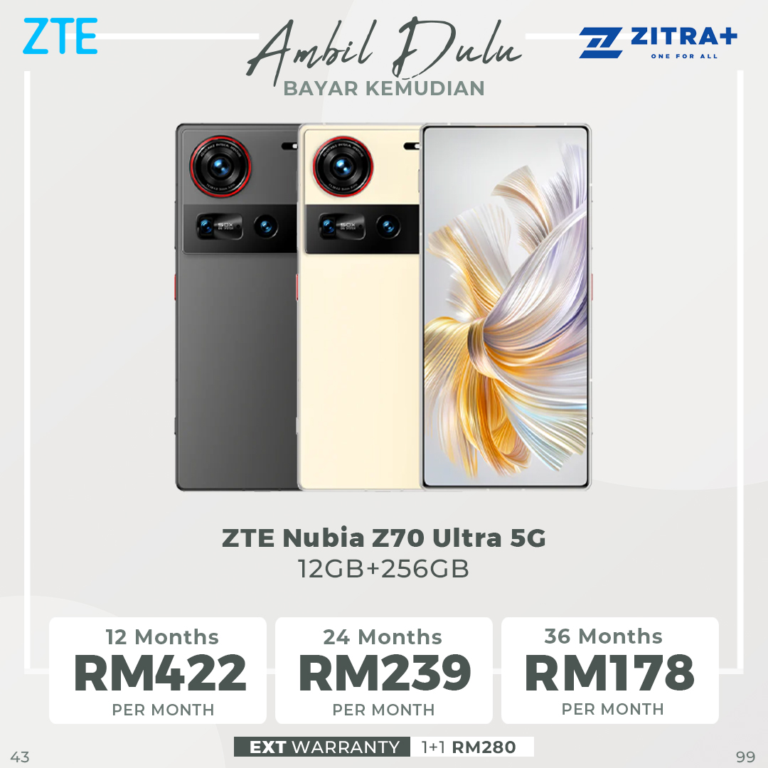 ZTE Nubia Z70 Ultra 5G 12GB+256GB / 16GB+512GB | Android 15, Nebula AIOS | Qualcomm SM8750-AB Snapdragon 8 Elite (3 nm)