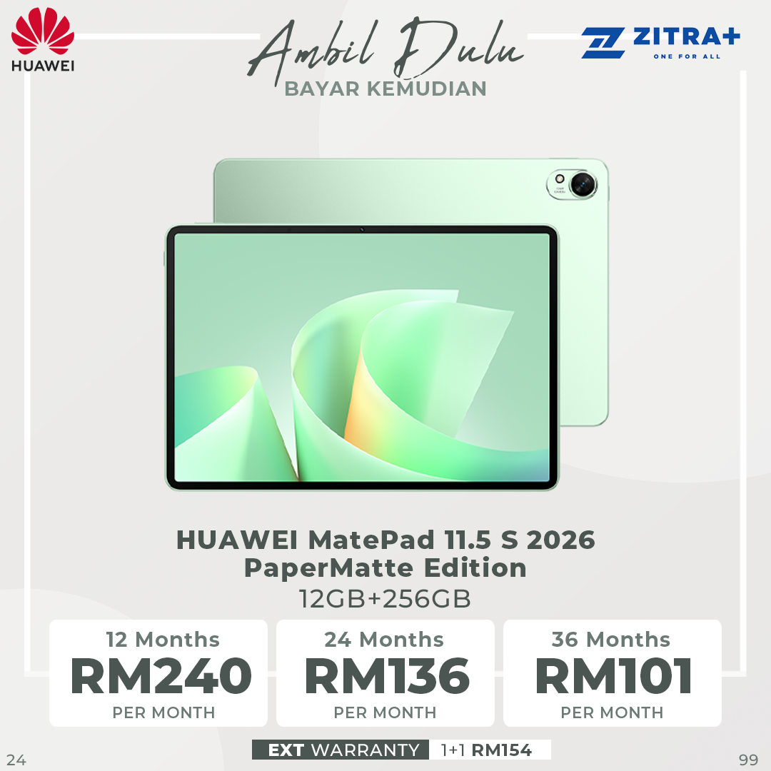 HUAWEI MatePad 11.5 S 2026 PaperMatte Edition 12GB+256GB | Processor Kirin 9000WL, Octa-core | 11.5 inch, TFT LCD (IPS), up to 144 Hz | 8800 mAh