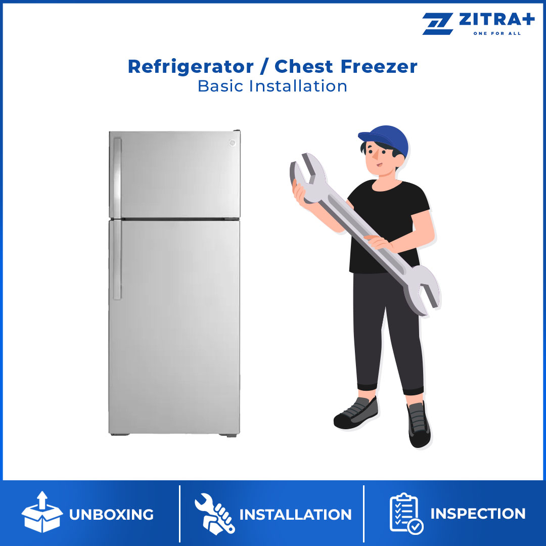 Refrigerator Basic Installation | Side by Side/ Multi Door /2 Doors/ Chest Freezer | Unbox + Inspection + Installation