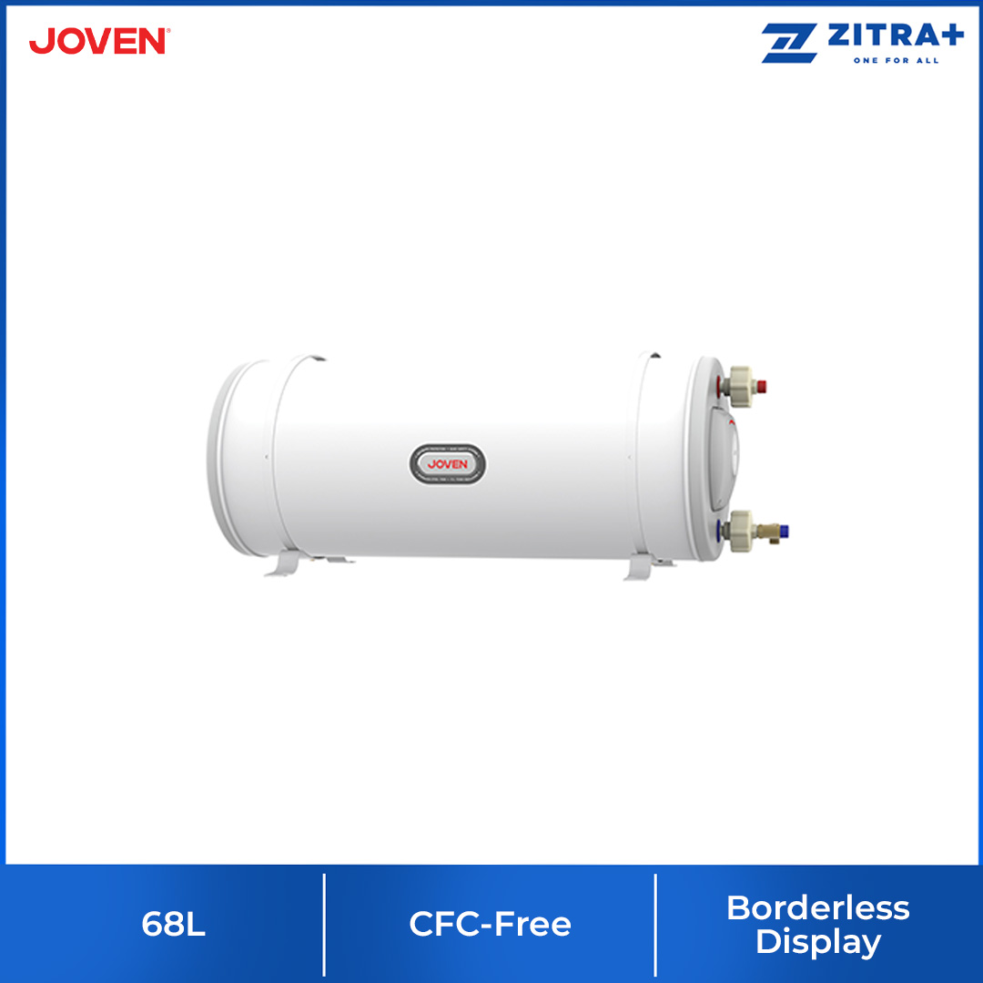 JOVEN 25L-91L Storage Water Heater JSH25 / JSH35 / JSH50 / JSH68 /JSH91 | Thermostat with Thermal Cut-Off | Centralised Multi-Point System with Enhanced Dry-Burn Protection | Hot Water Up to 70°C  | Storage Water Heater with 1 Year Warranty