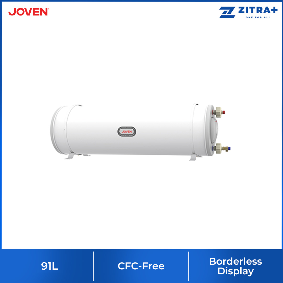 JOVEN 25L-91L Storage Water Heater JSH25 / JSH35 / JSH50 / JSH68 /JSH91 | Thermostat with Thermal Cut-Off | Centralised Multi-Point System with Enhanced Dry-Burn Protection | Hot Water Up to 70°C  | Storage Water Heater with 1 Year Warranty