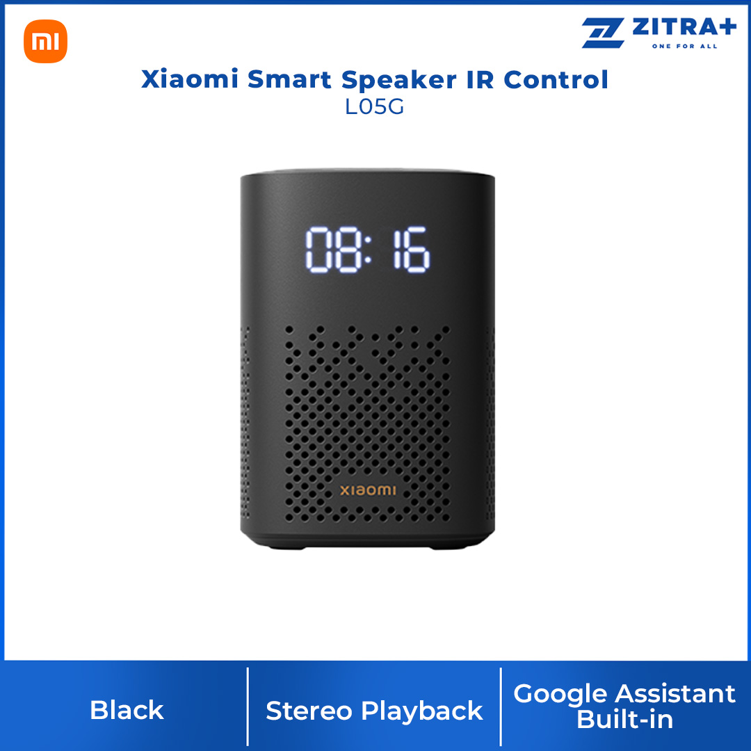 Xiaomi Smart Speaker IR Control L05G | Balanced Sound Field | Google Assistant Built-in | Smart Home Control Center | Speaker with 1 Year Warranty