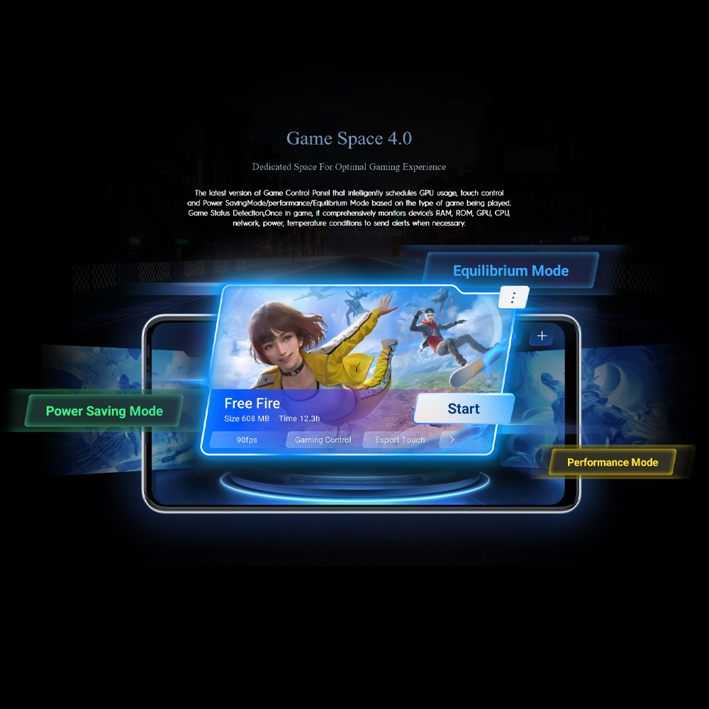 Tecno POVA 6 Neo 8GB+256GB | Mediatek Helio G99 Ultimate (6 nm) | Dual Sims | LTE