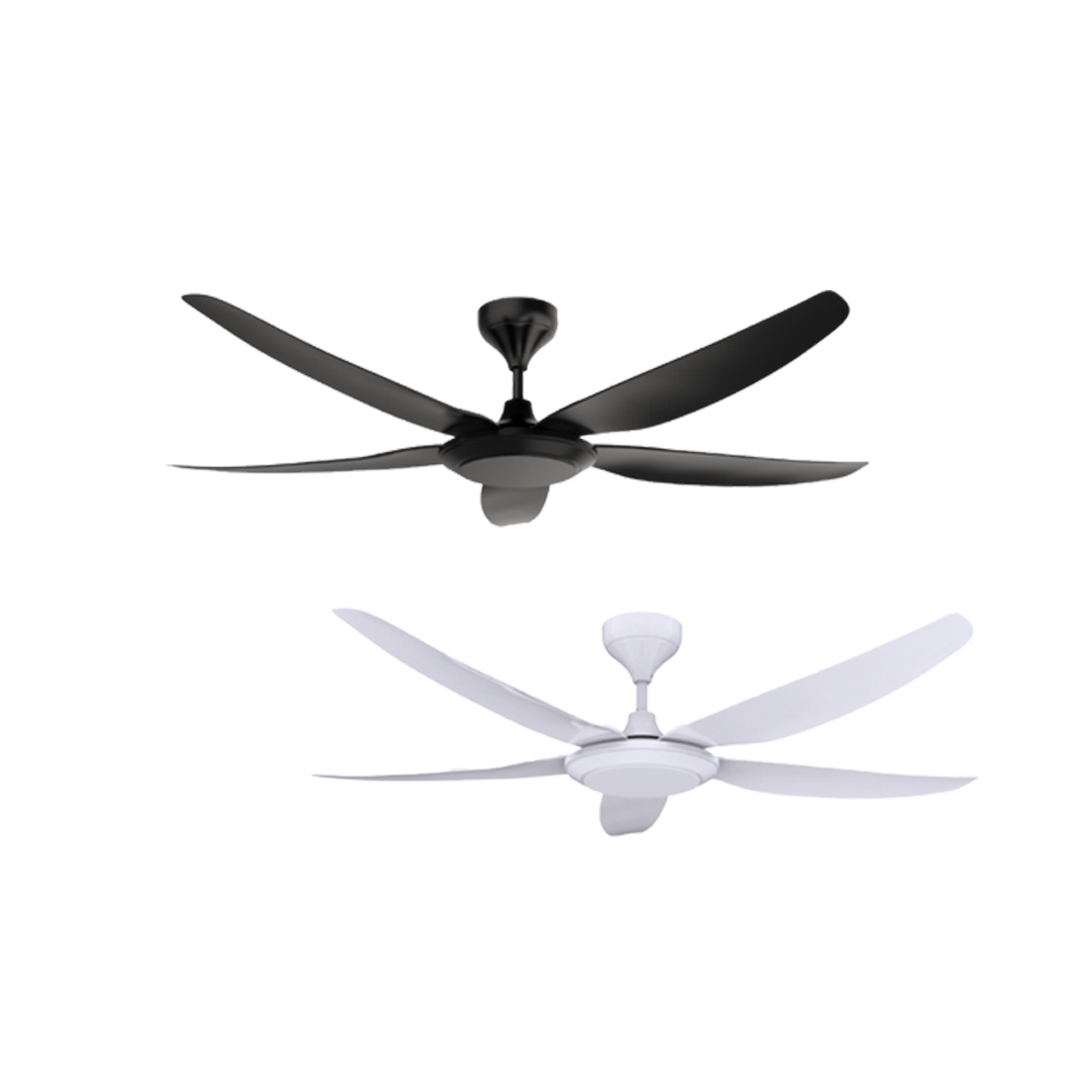 Rubine 56" Avens Series 5 Blades DC Motor Ceiling Fan | 9F+9R Speed RF Remote Control | Sleep Mode | Ceiling Fan with 1 Year Warranty