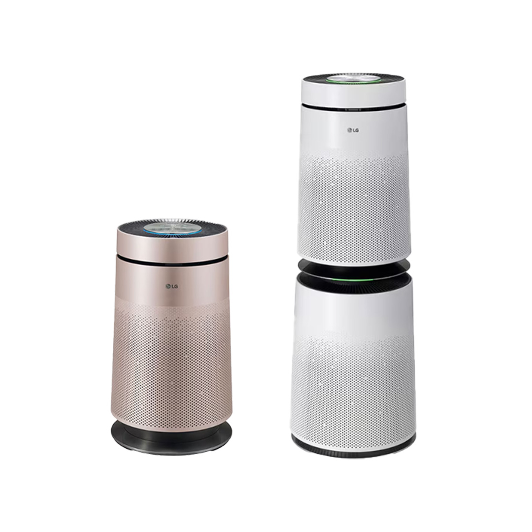 LG 61.2m²/100m² PuriCare™ 360º Air Purifier | AS10GDWB0 / AS65GDPB0 | Multi-Filtration System | Direct Fan | Clean Boost | Air Purifier with 1 Year Warranty