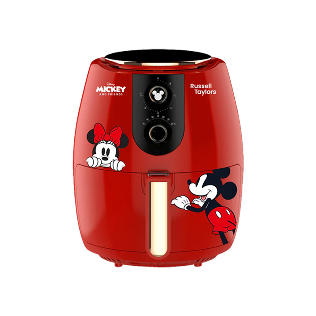 Russell Taylors 4.8L Disney Mickey And Friends Air Fryer D1 | 1500W Power |  Rapid Air Technology | Auto-Shut Off | Air Fryer with 2 Year Warranty