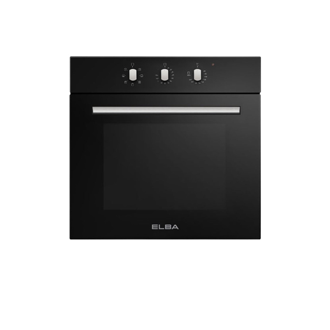 ELBA 67L : Built-in Oven DIVO EBO-N6770(BK) | Mechanical Control with Timer | Triple Glazed Glass Door | Cavity Coolin | Ovens with 1 Year Manufacturer Warranty